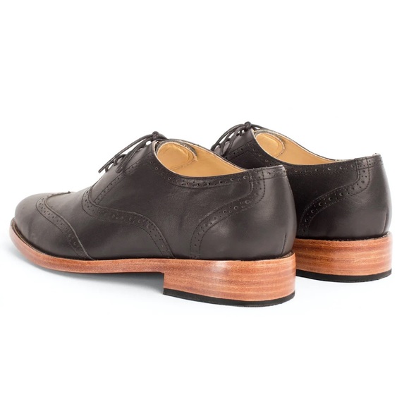 Nisolo Men's Taylor Wingtip, Noir, US 11.5 - Picture 4 of 4